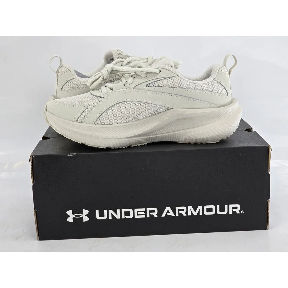 Under Armour UA W Assert 11 Running Shoes Womens Size 6 White 3027724-110 - VG